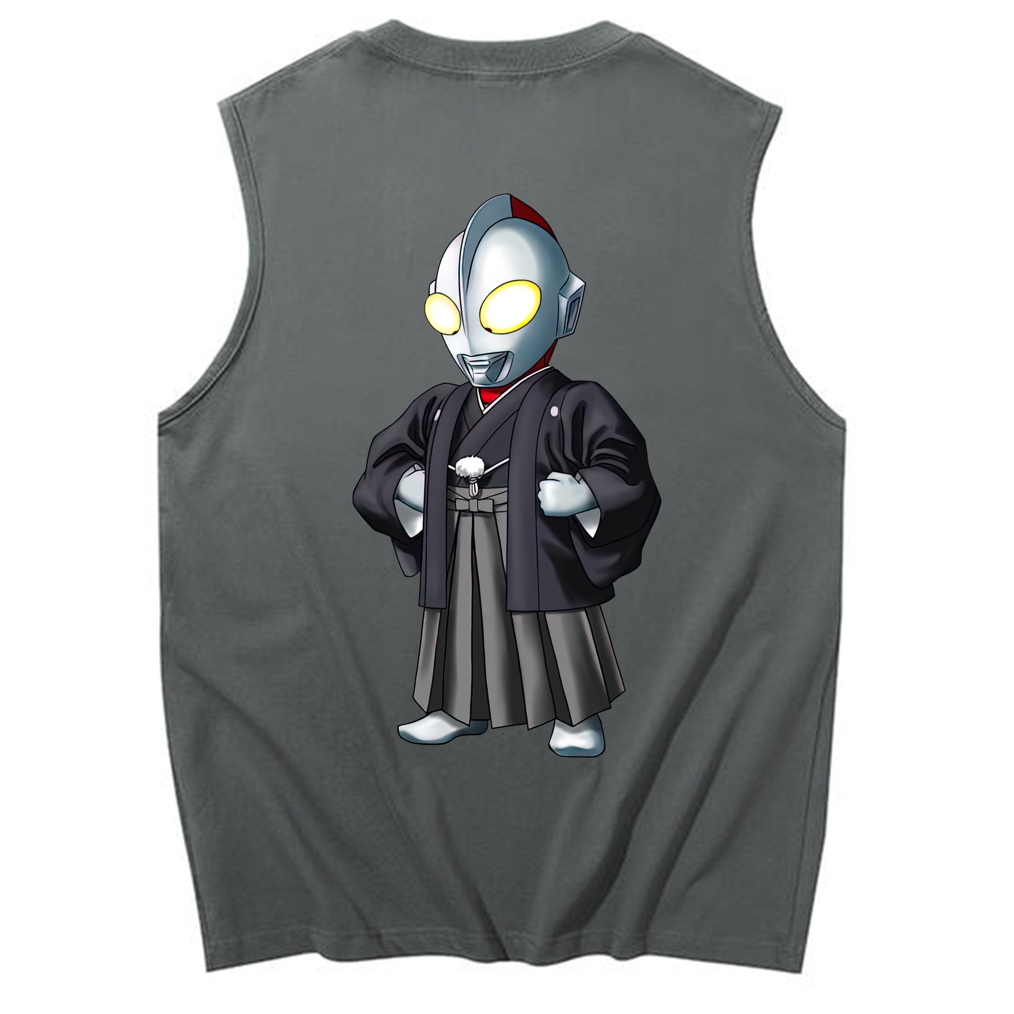 （画像用） ウルトラマン Ultraman コットン100％タンクトップ（背面プリント）